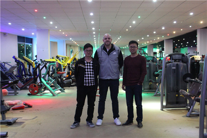 瑞典客戶采購(gòu)健身器材